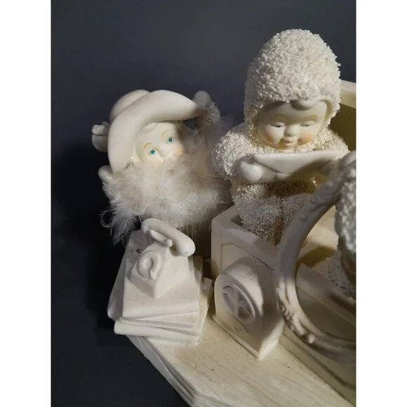 Rare Dept 56.68200 Snowbabies "We Dig For Treasures" - Picture 3 of 8